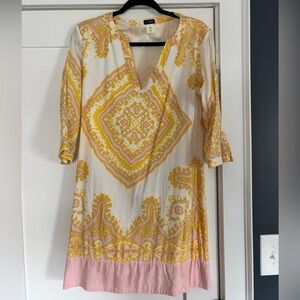 J. Crew Paisley Tunic Dress